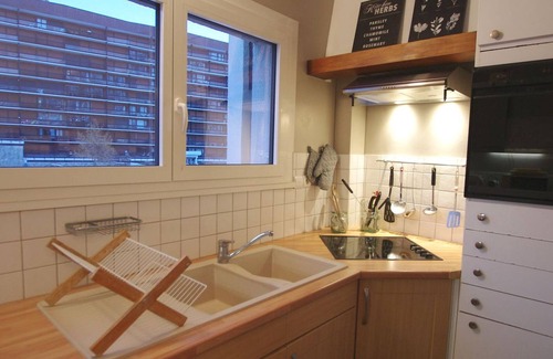 Tignes le Lac Apartamento | Apartamento 2 piezas para 5 personas, balcón con vista al lago, en Tignes