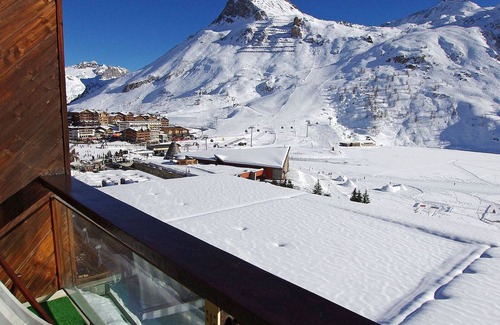 Tignes le Lac Apartamento | Apartamento 2 piezas para 5 personas, balcón con vista al lago, en Tignes