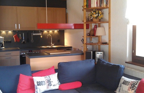Val d'Illiez Apartamento | 2-Zi. Apartamento en la zona de esquí estupendo Portes du Soleil con vistas a Les Dents du Midi