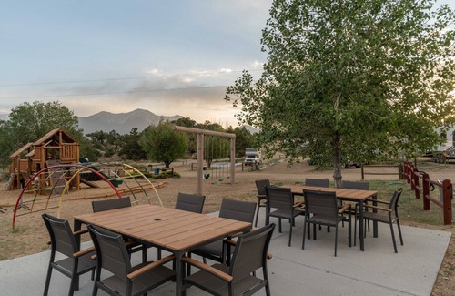 Buena Vista Cabina | 2 Room Dry Camping Cabin. Sleeps up to 6.