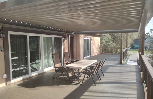 Fernandina Beach Apartamento | 2 Room suite & huge deck with sunset views. Just 7 Minutes walk to Seaside Park
