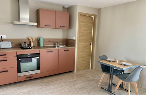 Donville-les-Bains Apartamento | 2 rooms- City center - 500m beach - All Comfort