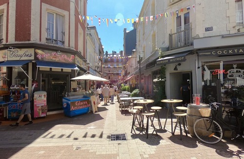 Trouville-sur-Mer Apartamento | Apartamento de 1 dormitorio en el centro, calle peatonal, playa de 180m.