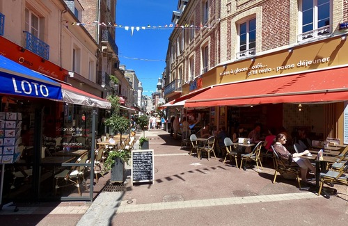 Trouville-sur-Mer Apartamento | Apartamento de 1 dormitorio en el centro, calle peatonal, playa de 180m.