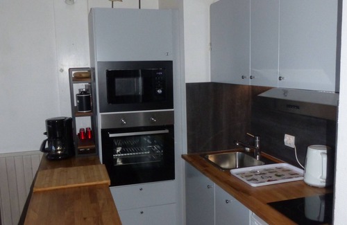 Benerville-sur-Mer Apartamento | 2 Habitaciones MAR Ver el pequeño árboles en residencia de estilo normando