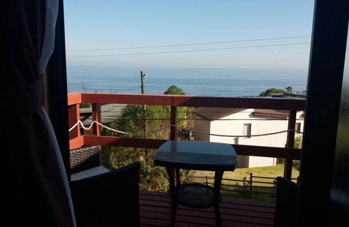 Maitencillo Cabina | Duplex de 2 pisos con 2 baños y 2 terrazas con vista al mar de Horcon a Zapallar