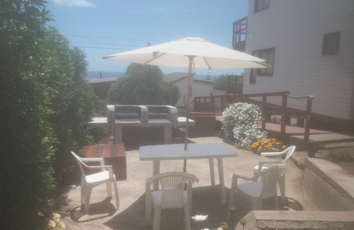 Maitencillo Cabina | Duplex de 2 pisos con 2 baños y 2 terrazas con vista al mar de Horcon a Zapallar