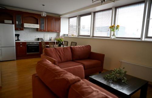 Kesklinn Apartamento | 2-Story Penthouse with Private Sauna, Seaview Terrace & Two Bathrooms