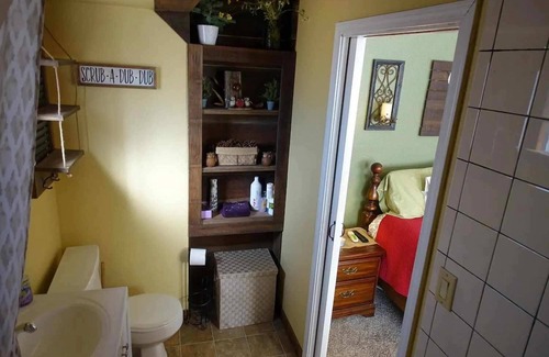 Georgetown Cabaña | 2 story tiny house ready for your retreat in the woods. 4x4 and horses welcome!