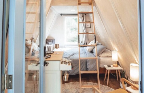Rockbridge Chalet De Esquí | 2 Tiny A-Frames in Hocking Hills