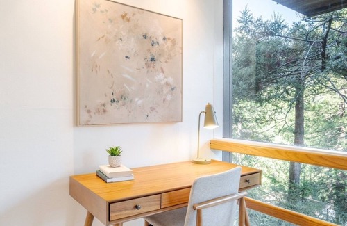 Mill Valley Casa | 2 units in redwood forest for large gatherings