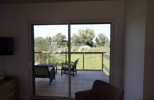 Les Conches Casa | 2 wooden houses near the ocean. Quiet, perfect for family gatherings.