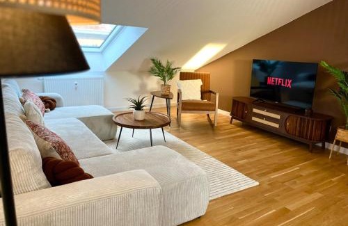Aschaffenburg Apartamento | 2-Zimmer Apartment - Zentral über den Dächern von Aschaffenburg - 5 min vom HBF - Gegenüber City Galerie