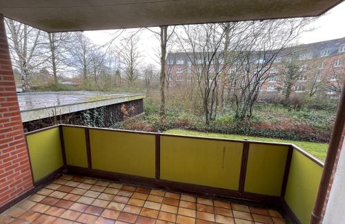 Kiel Apartamento | 2-Zimmer Monteurwohnung mit großem Balkon