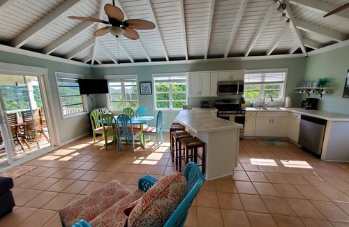 Lower Carolina Villa | COMPLETAMENTE REHABBED 2 dormitorios, 1 baño, spa, ducha al aire libre y vistas al agua!