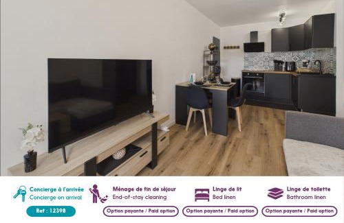 Saint-Hilaire-de-Riez Apartamento | 200m de la mer - Appartement pour 4 avec balcon