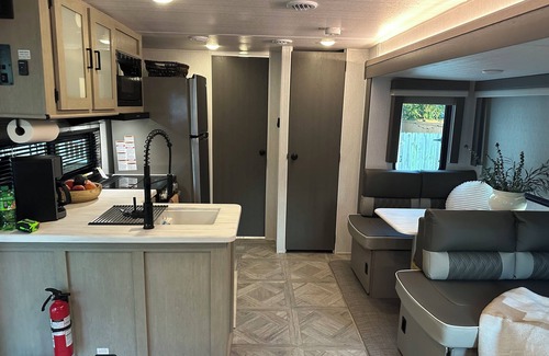 Virginia Beach Casa | 2024 Forest Rive Salem 36 foot camper To book this you need a campsite