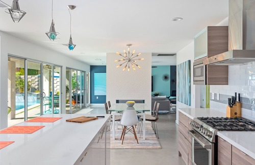 Palm Springs Casa | South Palm Springs Moderno 3 bd 3 baños - Piscina, spa, campo de golf Tahquitz Creek