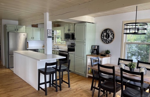 Waverley Cabaña | 2025 Vacation Rental of the Year cottage completely surrounded by water!