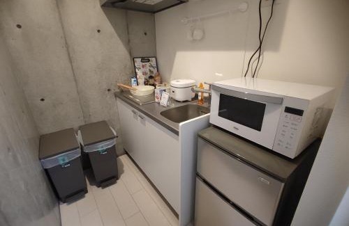 Higashinippori Apartamento | 202Room,7-minute walk from Uguisudani Station located on the 2nd floor of an apartment-style building Twin room No elevator