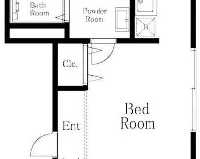 Higashinippori Apartamento | 202Room,7-minute walk from Uguisudani Station located on the 2nd floor of an apartment-style building Twin room No elevator