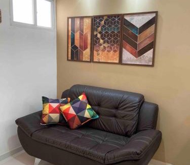 Fatima Apartamento | 207 apto 2qtos Lindo com garagem 3km da COP 30 e 2km da Basilica Santuario facil acesso aos principais pontos turisticos