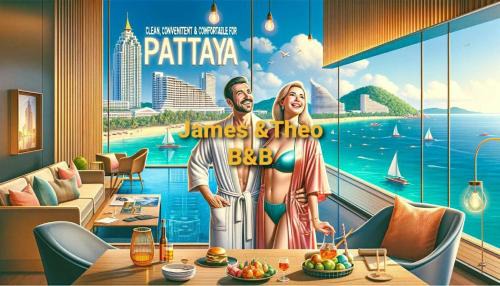 Pattaya Bay Apartamento | 20FL Beach Front Huge 1-Bed Condo Next to 5-Star Hotels