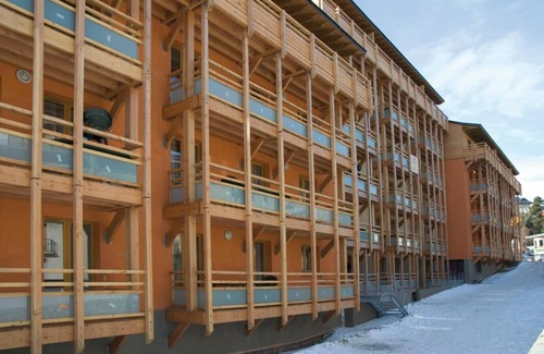 Font-Romeu-Odeillo-Via Apartamento | 30m del centro estación, fitness, piscina, sauna, hammam, terraza, balcón, tv, local para esquís