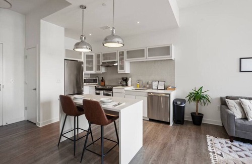 Downtown Kansas City Apartamento | ✪ 20th Floor Views Beautiful Modern 1 bed ✪