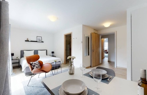 Aigle Apartamento | 24 m² Estudio ∙ 1 habitación ∙ 2 huéspedes