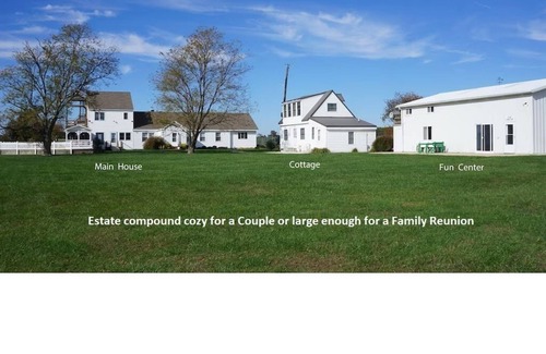 Crocheron Casa | 5 * Eastern Shore Chesapeake Bay Front Estate Vacaciones / Reuniones / Bodas para 40 personas