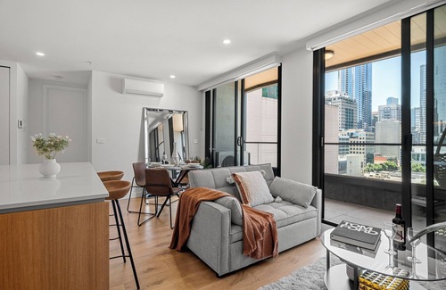 Melbourne Central Business District Apartamento | 2B2B Next to Flagstaff Gardens with free parking!