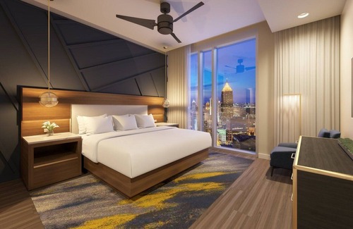 Downtown Atlanta Complejo | 2BD/Atlanta - Downtown w/Rooftop Pool and Pool Bar!