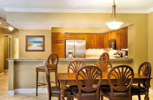 Panama City Beach Hotel | 2BD/Panama City Beach - Oceanfront View with Full Kitchen, Pools, Bar, and More!