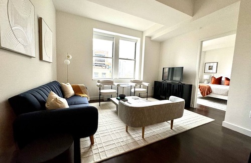 Financial District Apartamento | 2bed/2bath Downtown Manhattan - Gym, Doorman, Rooftop