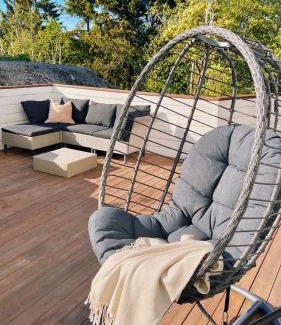 Trondheim Apartamento | 2BR, 2 parking spots, EV-charger and home office