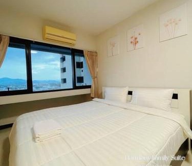 Hat Yai Apartamento | 2BR Charming Family Suite