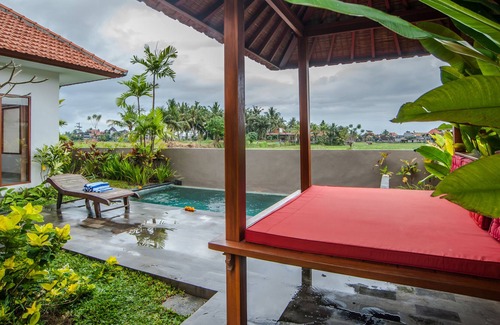 Peliatan Villa | 2BR Lovely Ricefield View Villa Ubud # 11