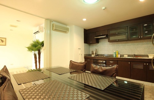 Thung Maha Mek Apartamento | 2BR. Amplio, BTS 5 min, familia y grupo