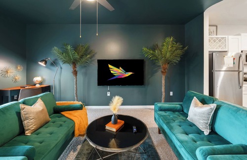 Yulee Apartamento | 2BR with Private Screened Balcony, Pool, Gym & Cornhole: Resort Style Experience