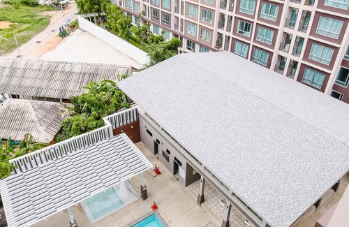 Khao Takiab Apartamento | 2Br2BR estrenar Beach apartmnt con piscina y gimnasio cerca de restaurantes y material de transporte