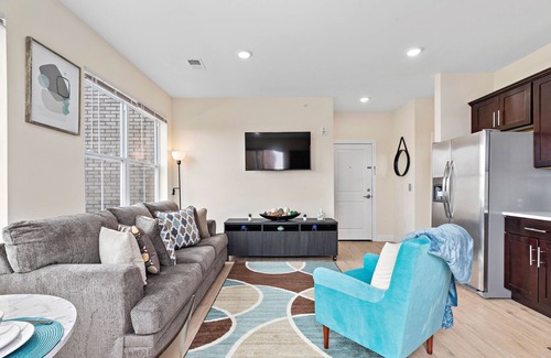 Newark Apartamento | 2BR★Penthouse★Hidden Gem💎*Skyline view*EWR