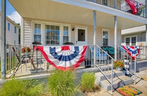 North Wildwood Apartamento | 2nd Floor 3-bedroom unit in beautiful North Wildwood-block to the beach!