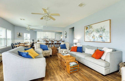 Pointe San Luis Casa | 2nd Row Pet Friendly Home w/ Great Views, 2 Decks, Nearby Dune Walkover