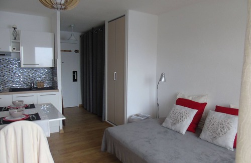 Bogeve Apartamento | Estudio 2pers en el corazón de la Alta Saboya con balcón, reformado.