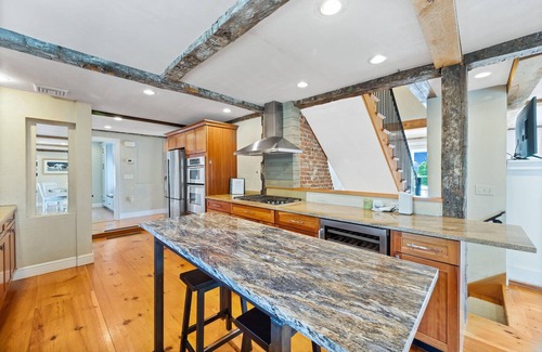 Mystic Casa | 3,000 sq ft Downtown Mystic House, Private Backyard & Parking