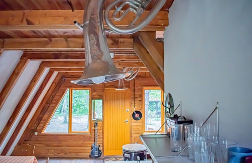 Wilga Cabina | 3 A-shaped cottages in a beautiful forest 1 hr drive from Warsaw