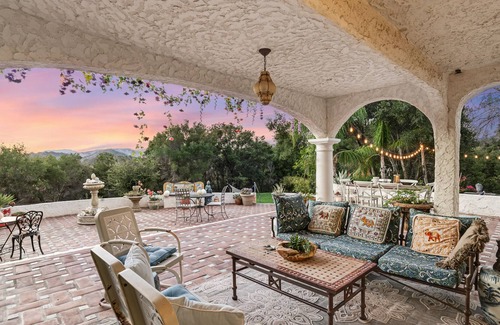 Calabasas Casa | 3-acre Monte Nido mountain-view estate with guest house, private pool & spa