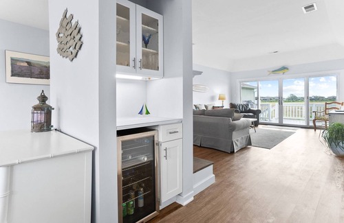 Oceanmarsh Subdivision Casa | 3-Bed Harbor Island Home with Ocean Views, Pool Access, and Wildlife Watching!