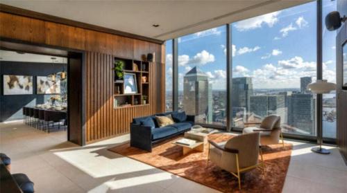 Canary Wharf Apartamento | 3 Bedrm Luxury Serviced Apartment In Canary Wharf